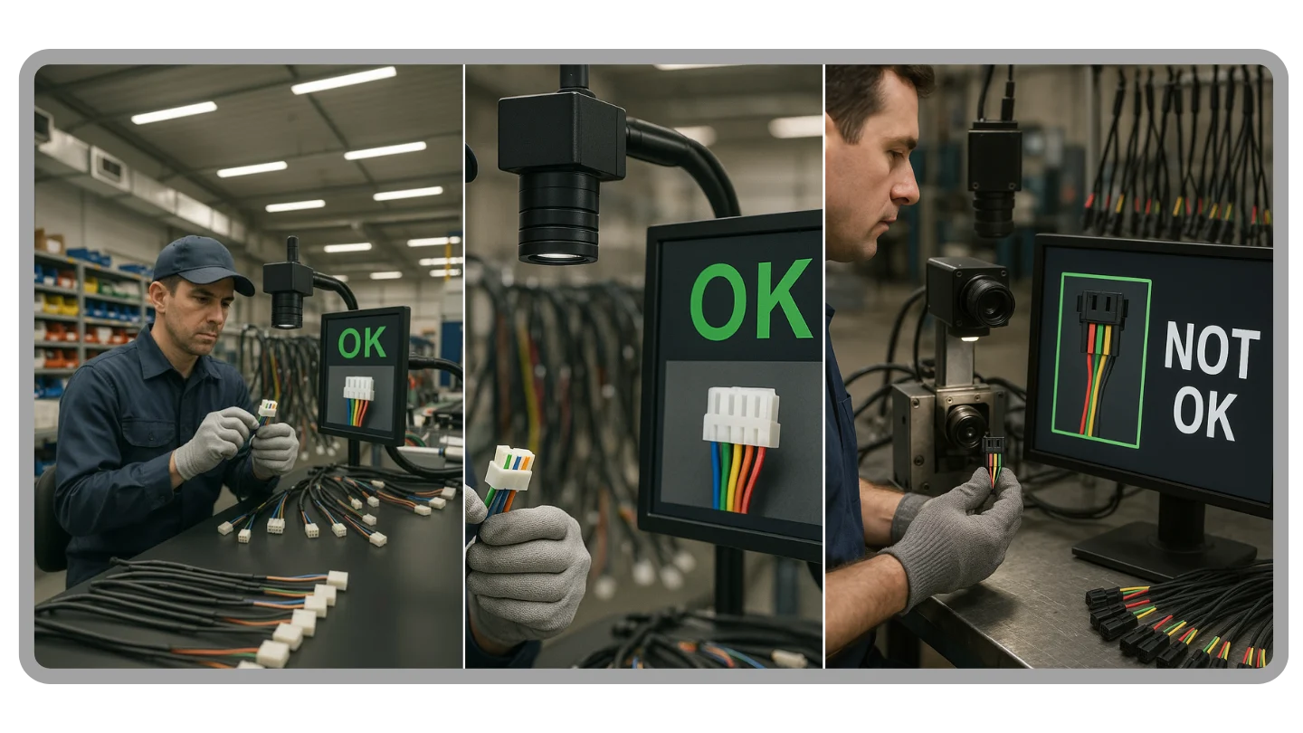 Wire Harness Color Sequence Analysis
