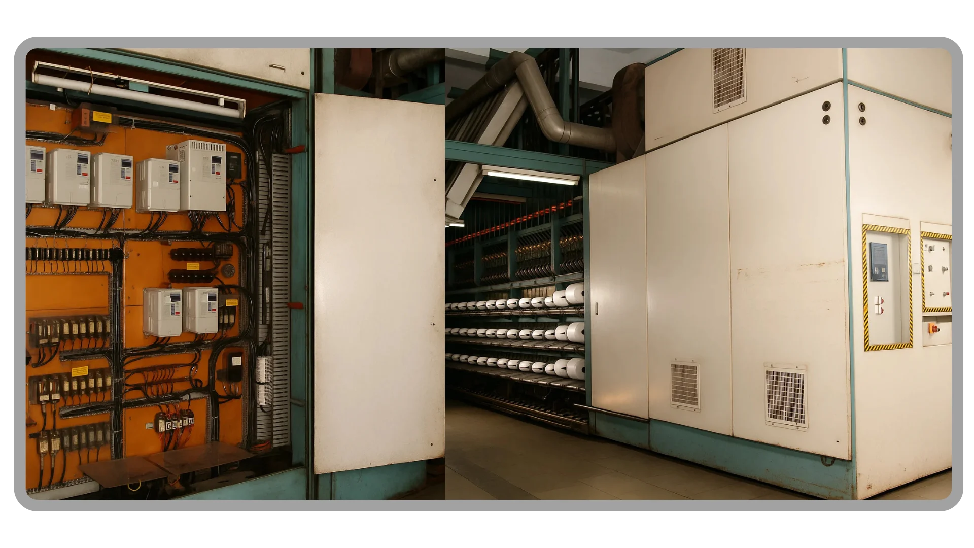 4 Wire Temperature Control Retrofit for Texturising Machine